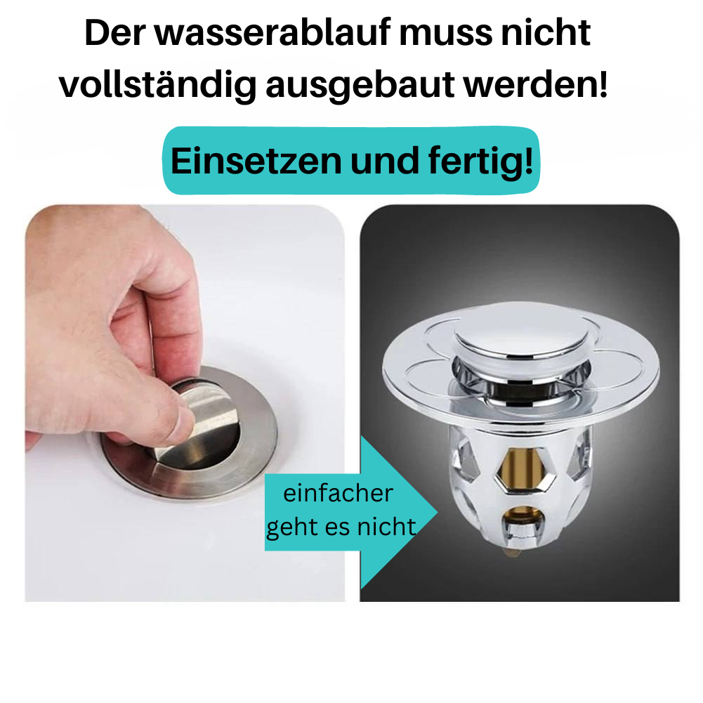 Pop-Up Abfluss Schutz
