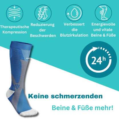 Vivuo Kompressionsstrümpfe für schmerzfreie Beine & Füße