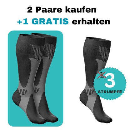 Vivuo Kompressionsstrümpfe für schmerzfreie Beine & Füße
