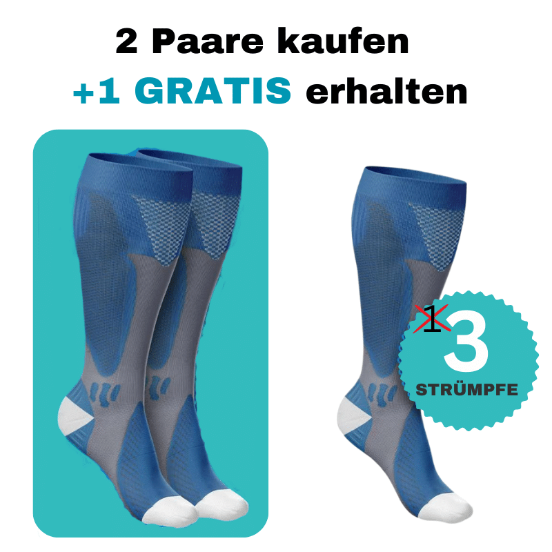 Vivuo Kompressionsstrümpfe für schmerzfreie Beine & Füße