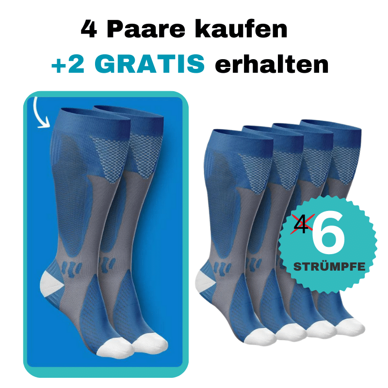 Vivuo Kompressionsstrümpfe für schmerzfreie Beine & Füße