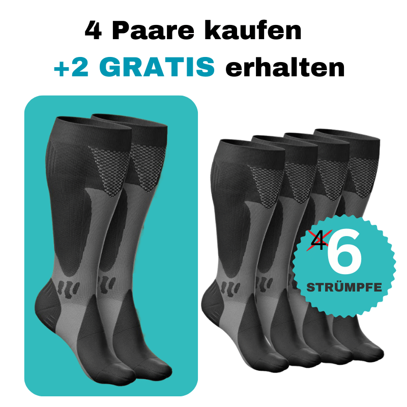 Vivuo Kompressionsstrümpfe für schmerzfreie Beine & Füße