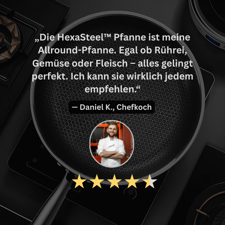 HexaSteel™ Pfanne