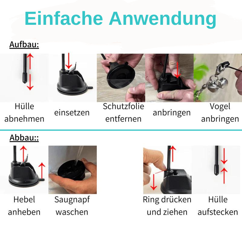Vogelspiel™️ - Interaktives Katzenspielzeug
