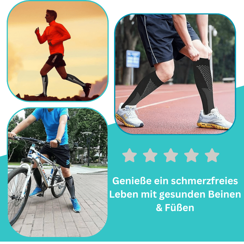 Vivuo Kompressionsstrümpfe für schmerzfreie Beine & Füße