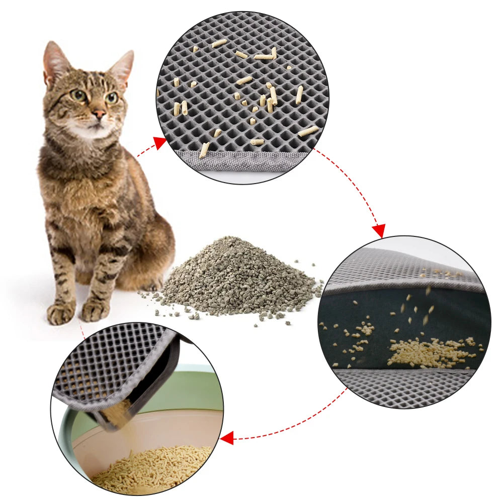 Easy-Clean Katzenklo-Matte | (Wasserdicht)