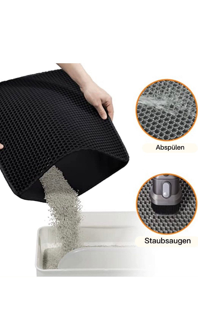 Easy-Clean Katzenklo-Matte | (Wasserdicht)